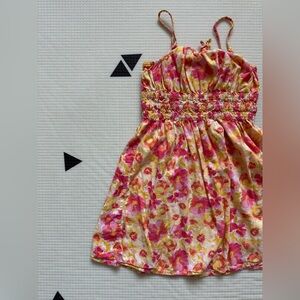 Old Navy|Toddler girl Floral Pink & Yellow Kids Dress,sleeveless in size 5T•••